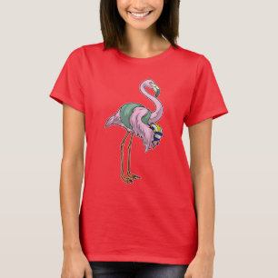 Flamingo Volleybalspeler Volleybal T-shirt