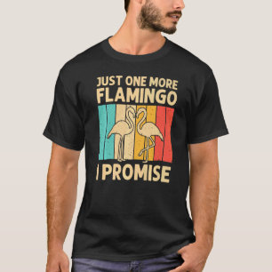 Flamingo voor mannen Roze flamingos Vintage 70 s T-shirt