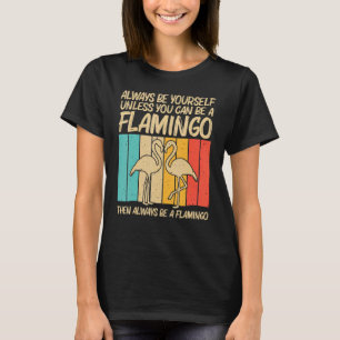 Flamingo voor mannen Roze flamingos Vintage 70 s T-shirt