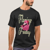 Flamingo Vrijdag T-shirt (Voorkant)