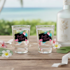 Flamingo Vrijgezellen Bruidsvlucht ID930 Shot Glas
