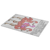 Flamingo waarom in toen je werd geboren om uit te  snijplank (Hoek)