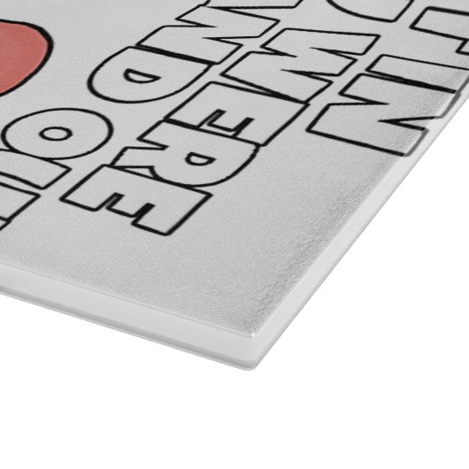 Flamingo waarom in toen je werd geboren om uit te snijplank (Hoek)