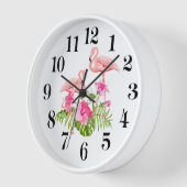 Flamingo Wall Clock (Hoek)