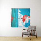 Flamingo Wandkleed (In Situ (horizontaal))