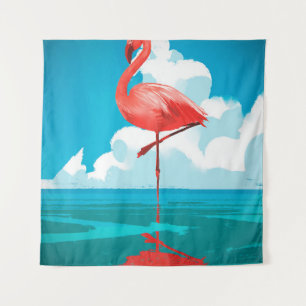 Flamingo Wandkleed