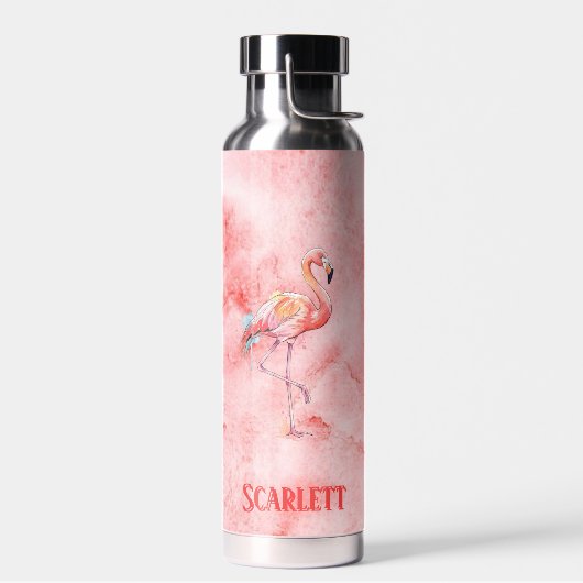 Flamingo Waterfles (Links)