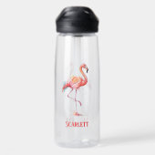Flamingo Waterfles (Achterkant)