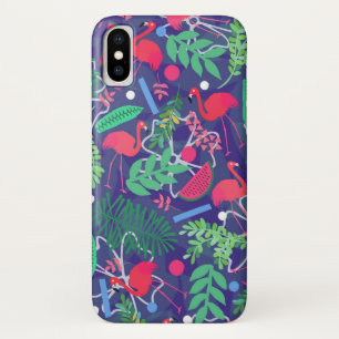 Flamingo Watermelon iPhone Case