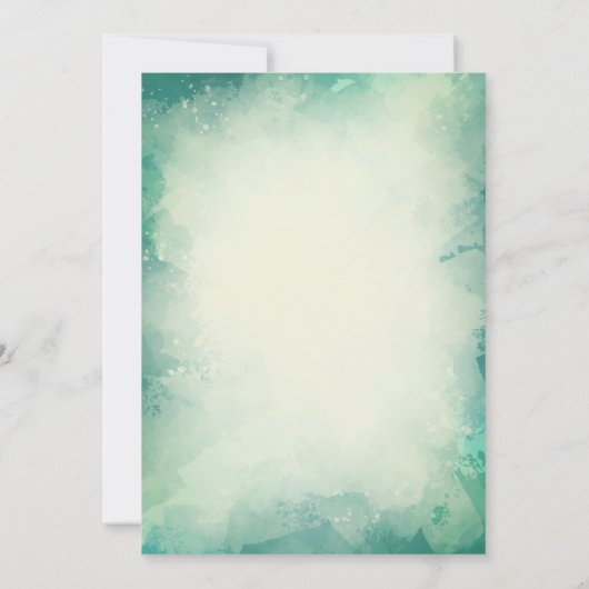 Flamingo, Watermelon Palm Leaf Summer Birthday Kaart (Achterkant)