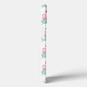 Flamingo & Watermelon Pastel Pattern Case-Mate iPhone Case (Achterkant / Rechts)
