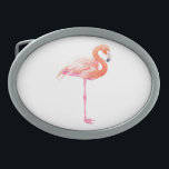 Flamingo-waterverf Gesp<br><div class="desc">Flamingo geschilderd met waterverven.</div>