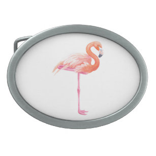 Flamingo-waterverf Gesp