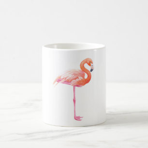 Flamingo-waterverf Koffiemok