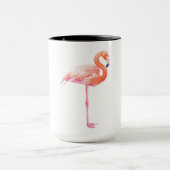 Flamingo-waterverf Mok (Midden)
