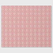 Flamingo Waterverf: Naadloos Klein Patroon Cadeaupapier (Vlak)