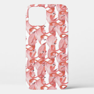 Flamingo Waterverf: Naadloos Klein Patroon Case-Mate iPhone Case