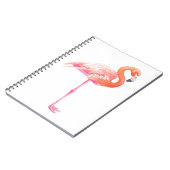 Flamingo-waterverf Notitieboek (Linkerzijde)