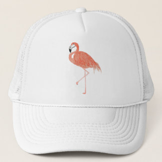 Flamingo Waterverf Trucker Hat Trucker Pet