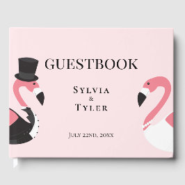 Flamingo Wedding Gastenboek