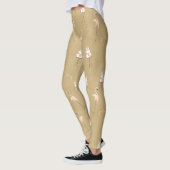 Flamingo Wedding Multi-Leggings Leggings (Links)