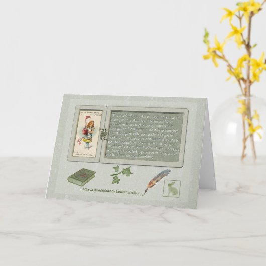 Flamingo Wenskaart Kaart (Gele Bloem)