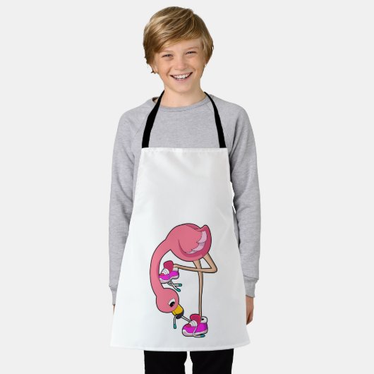 Flamingo with Shoes Schort (Gedragen)