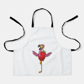 Flamingo with Strawberry Schort (Voorkant)