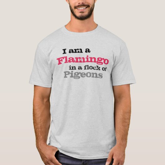 Flamingo World T-shirt (Voorkant)