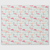 Flamingo Wrapping Paper Cadeaupapier (Vlak)