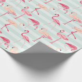 Flamingo Wrapping Paper Cadeaupapier (Hoek)