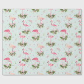 Flamingo Wrapping Paper Cadeaupapier (Vlak)