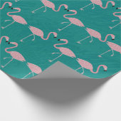 Flamingo Wrapping Paper Cadeaupapier (Hoek)