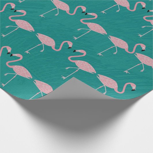 Flamingo Wrapping Paper Cadeaupapier (Hoek)