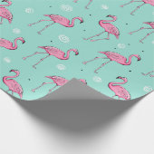 Flamingo Wrapping Paper Cadeaupapier (Hoek)