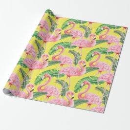 Flamingo Wrapping Paper Cadeaupapier