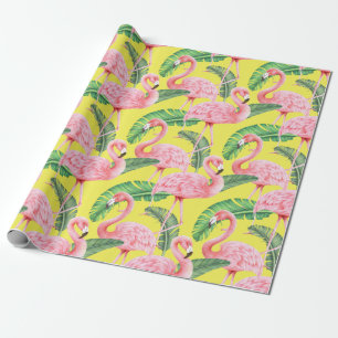 Flamingo Wrapping Paper Cadeaupapier