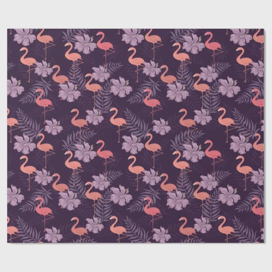 Flamingo Wrapping Paper Cadeaupapier (Vlak)