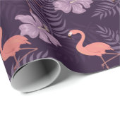 Flamingo Wrapping Paper Cadeaupapier (Rol Hoek)