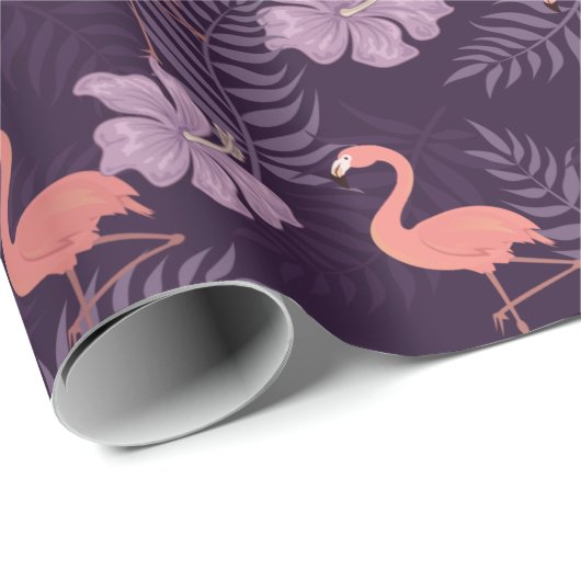 Flamingo Wrapping Paper Cadeaupapier (Rol Hoek)