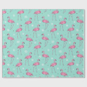 Flamingo Wrapping Paper Cadeaupapier (Vlak)