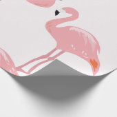 Flamingo Wrapping Paper Cadeaupapier (Hoek)
