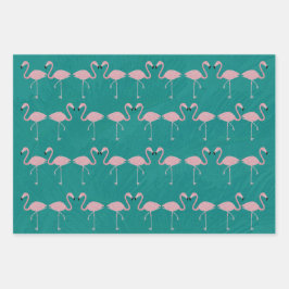 Flamingo Wrapping Paper Sheets