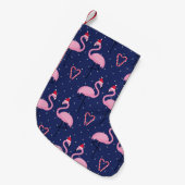 Flamingo Xmas Pet Snoep Kleine Kerstsok (Voorkant (Hangend))