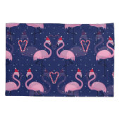 Flamingo Xmas Pet Snoep Kussensloop (Achterkant)