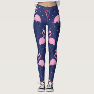 Flamingo Xmas Pet Snoep Leggings
