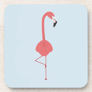 FLAMINGO YOGA BIER ONDERZETTER