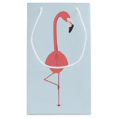 FLAMINGO YOGA KLEIN CADEAUZAKJE (Achterkant)
