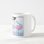 flamingo yoga koffiemok (Voorkant rechts)