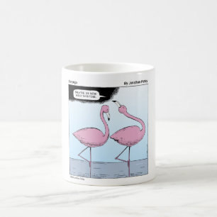 flamingo yoga koffiemok
